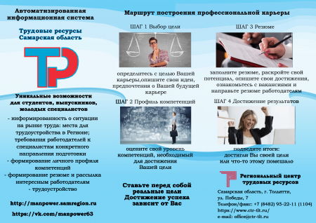 Маршрут построения профессиональной карьеры