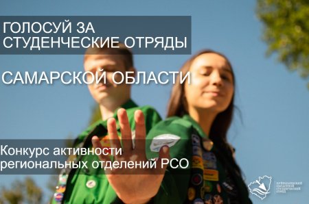 Голосуй за студенческие отряды