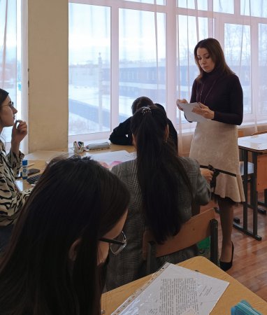 Урок технологии проектного обучения