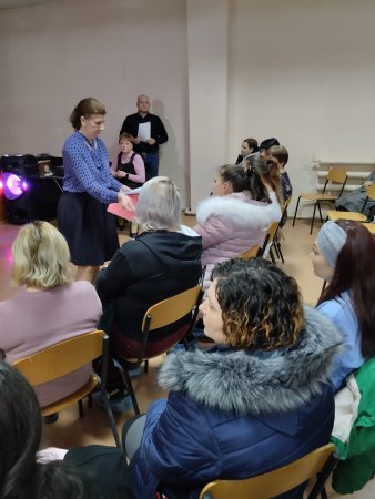 Участие в едином дне родительского собрания 21.03.24 г.  в ГБОУ СОШ №8 г.о. Чапаевск