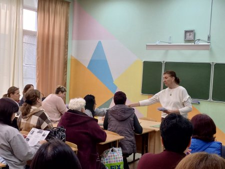 Участие в родительском собрании ГБОУ СОШ №9 г.о. Чапаевск