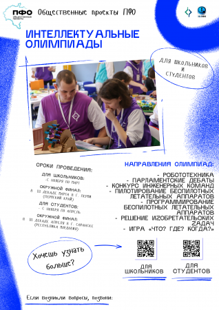 Общественные проекты Приволжского федерального округа